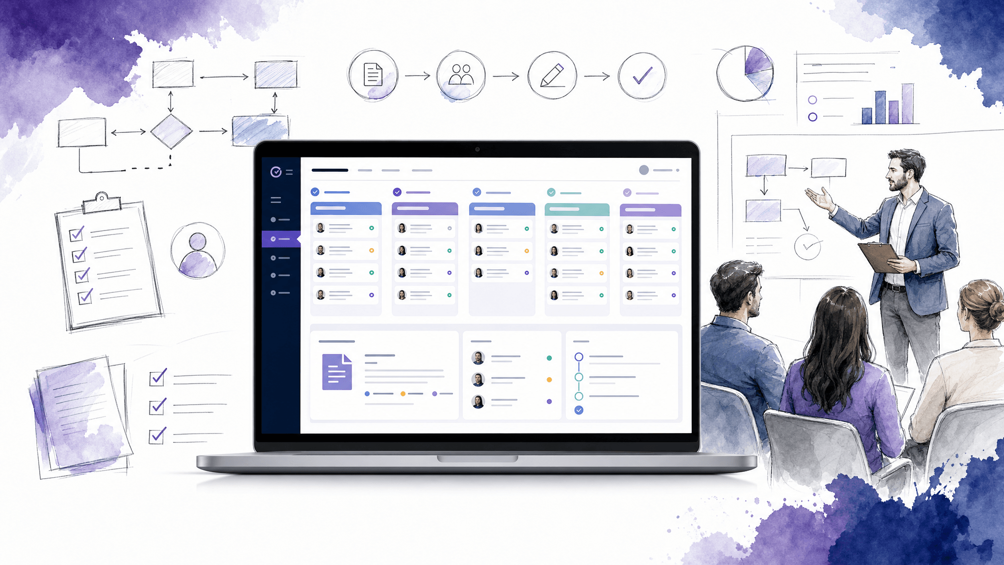 Consultant client-account command centre